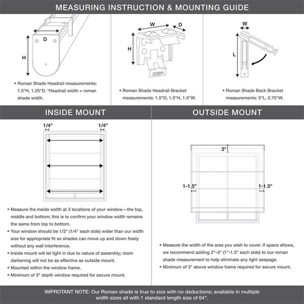 Dimensions du produit