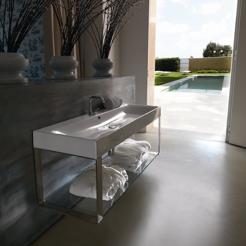 Cento 47.2'' L Bathroom Sink