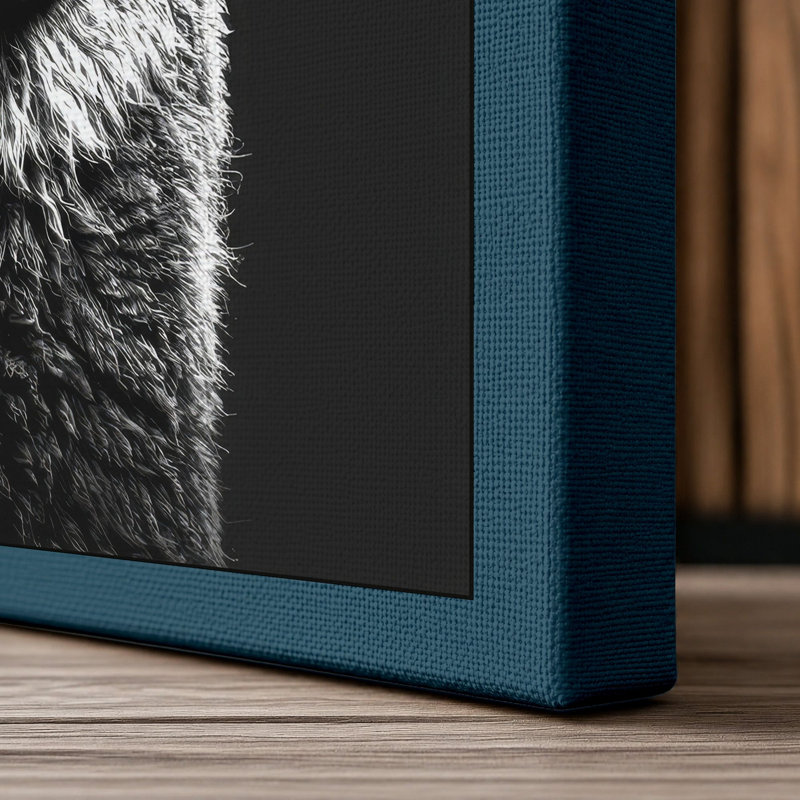 Print, 30x20 - 76.2 x 50.8 cm, Teal Border