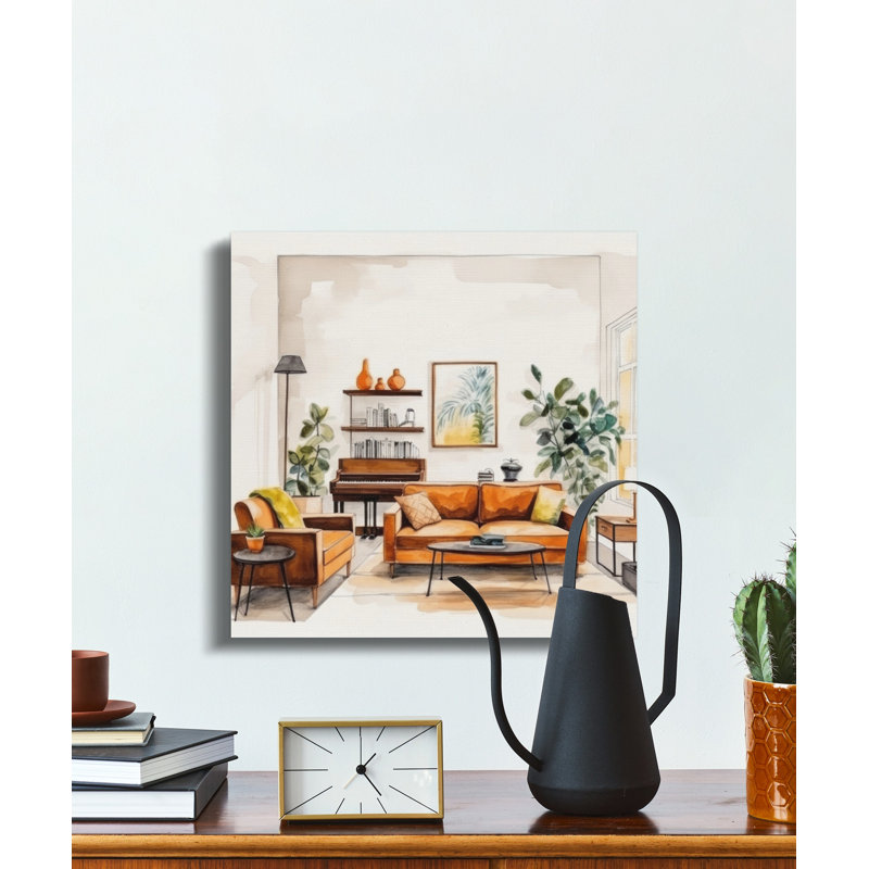 Monzon Wrapped Canvas Print Set, 12x12