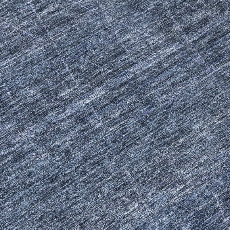 Tapis d'intérieur / extérieur bleu Elaria , 9 pi x 12 pi