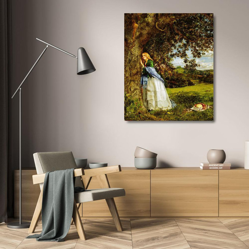 "Talking Oak" par William Maw Egley - Art mural sur toile tendue avec châssis, H 24 po x l 17 po