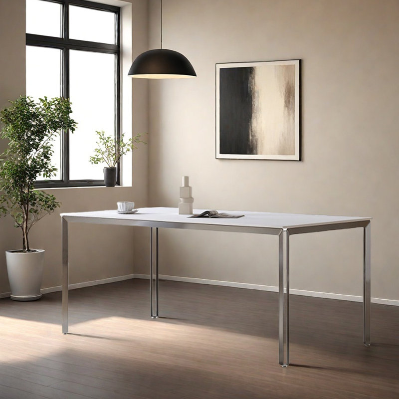 Table Minimalist, H 29,52 po x L 62,99 po x l 31,49 po