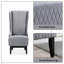 Chaise de salle à manger rembourrée Tall