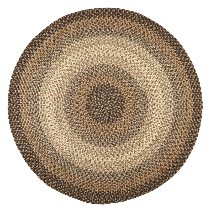 Deserie Geometric Indoor Rug, Round 10'