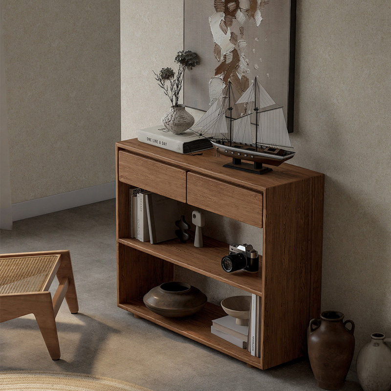 Console Retro Retro, Bois naturel