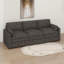 Ensemble de canapés confortables surdimensionnés 3 pièces avec double coussin moelleux et coussins rembourrés confortables-1208582836