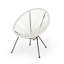 Chaise Anson, ensemble de 2 - Blanc-251857863