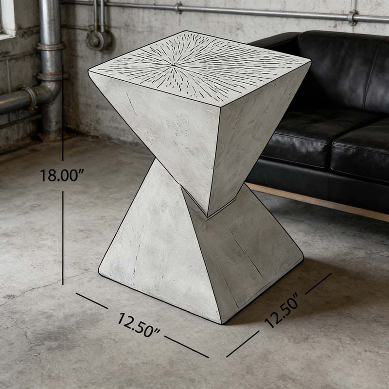 Table d'appoint moderne, Noir