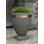 Moderne Handcrafted Round Outdoor Planter