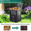 80 gallons Composteur stationnaire en plastique pour l'extérieur-99207239
