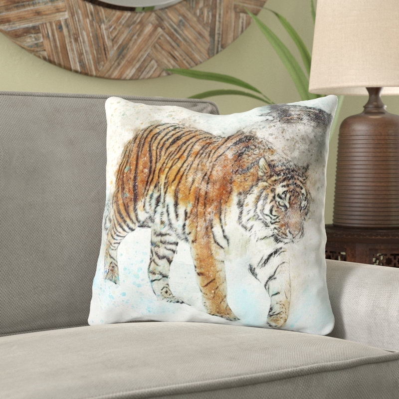 Outdoor Throw Pillow, Microsuede, Indoor