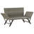Eltje Steel Garden Bench-672236706