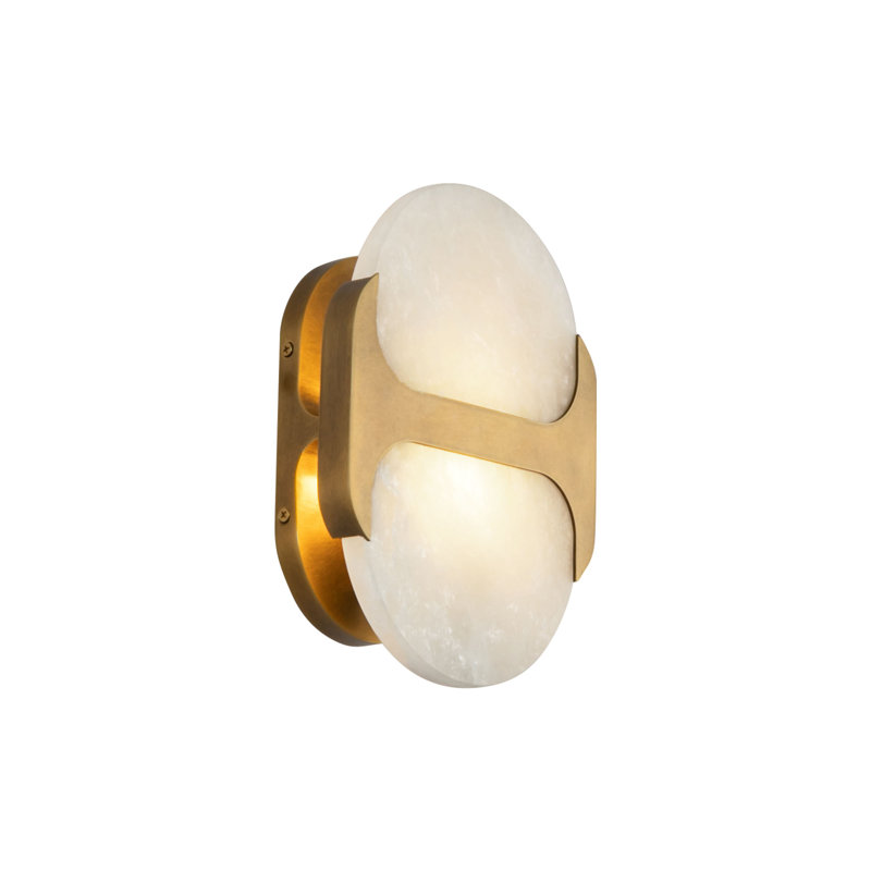 Odin 1 - Light Bath Sconce, Vintage Brass