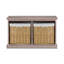 Bastogne Solid Wood Storage Bench