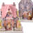 8"LED Cardboard Manor House 
