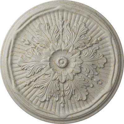 Médaillon de plafond Luton de 21 po x P 2 po (convient aux auvents jusqu'à 3 1/2 po)