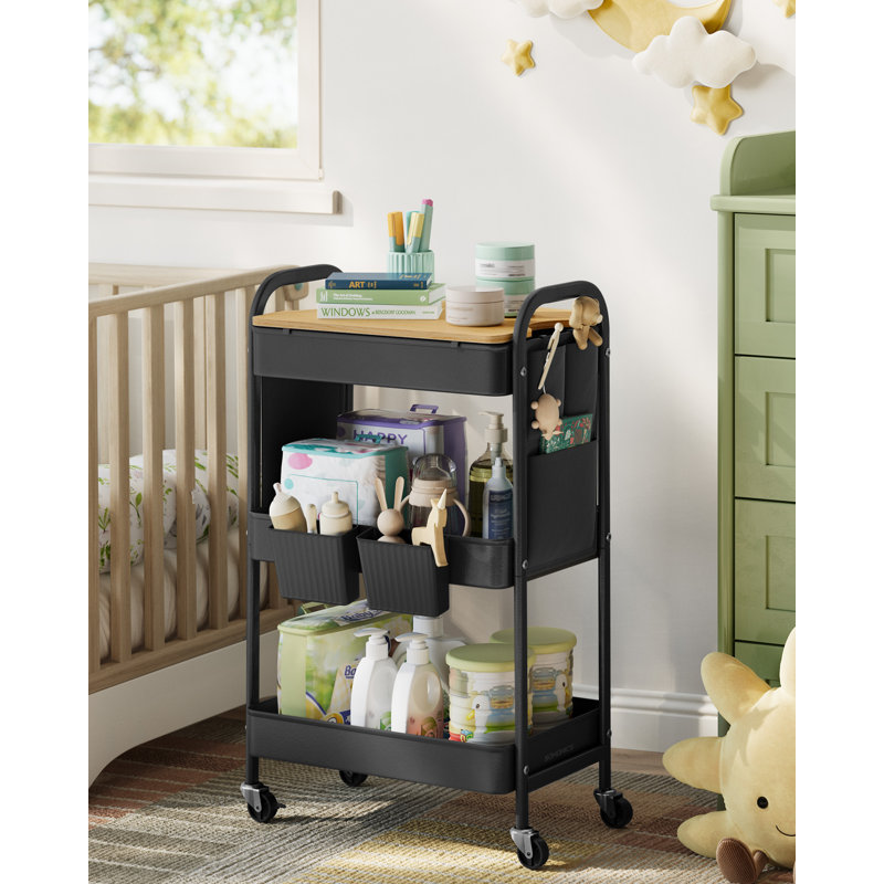 Sekhar Kitchen Cart, ‎Ink Black
