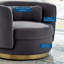 Fauteuil pivotant en velours Relish Performance Velvet Performance-1187852077