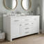 Meuble-lavabo autoportant avec 2 lavabos supérieurs-596845386
