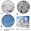 Arbre blanc dans un paysage d'hiver IV - paysages, art mural sur toile-613394508-704355582