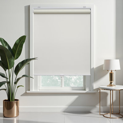 Rideaux occultants SUNOFF avec stores à enroulement sans cordon, protection UV et stores d'isolation thermique pour fenêtres, convenant au bureau et à la maison