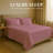 Premium Rayon From Bamboo Blend Sheet Set With Deep Pockets, Cooling and Breathable-370659620-370659648