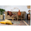 Bid Oriental Area Rug in Old Green/Orange/Blue-1317699683