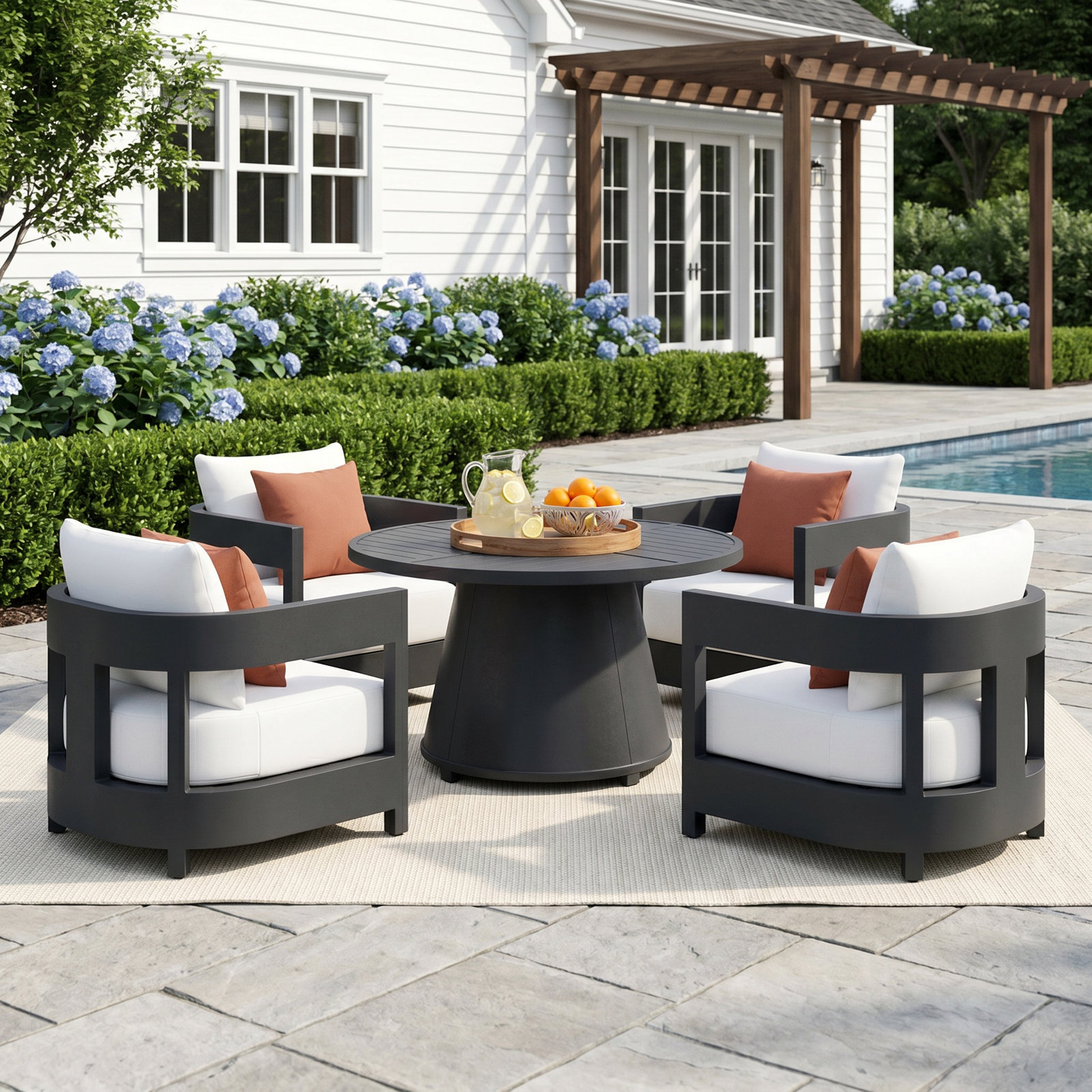 Everlee 4-Person Sunbrella® Patio Seating Group