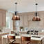 Cumberbatch 1 - Light Black Dome Pendant-2108012765