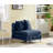 Tremblay 30" W Wide Tufted Velvet Side Chair-526686629