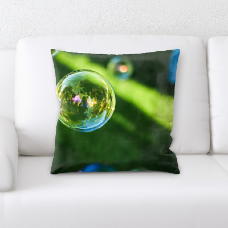 Microsuede Throw Pillow