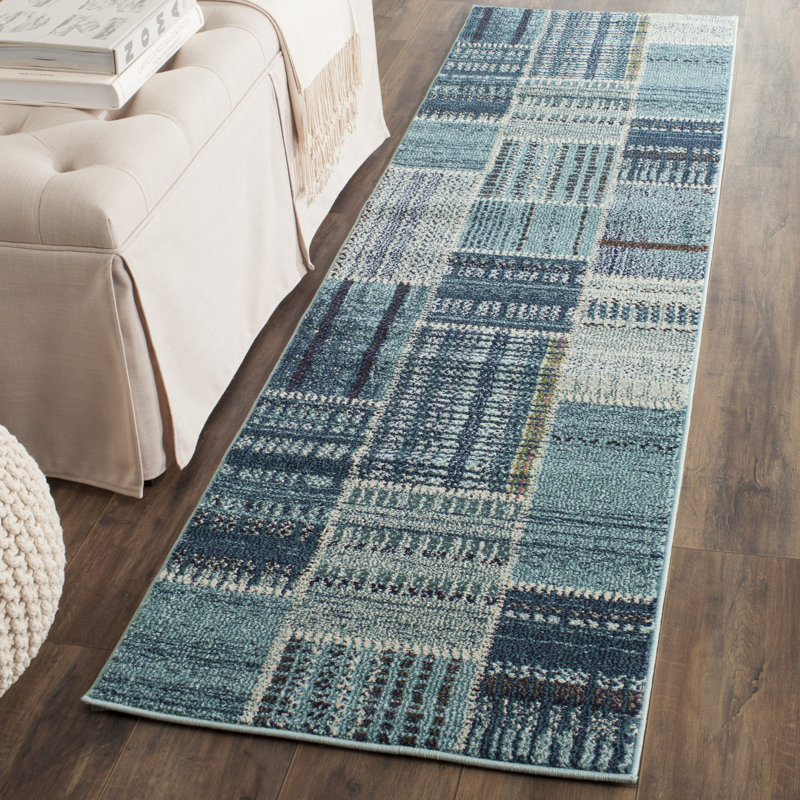 Burris Performance Patchwork Rug, Runner 2'2" x 8'
