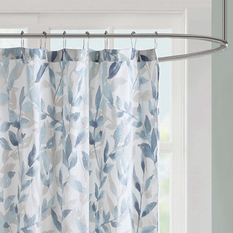 Botanical Printed Shower Curtain