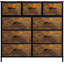 Commode 9 tiroirs Erjeta