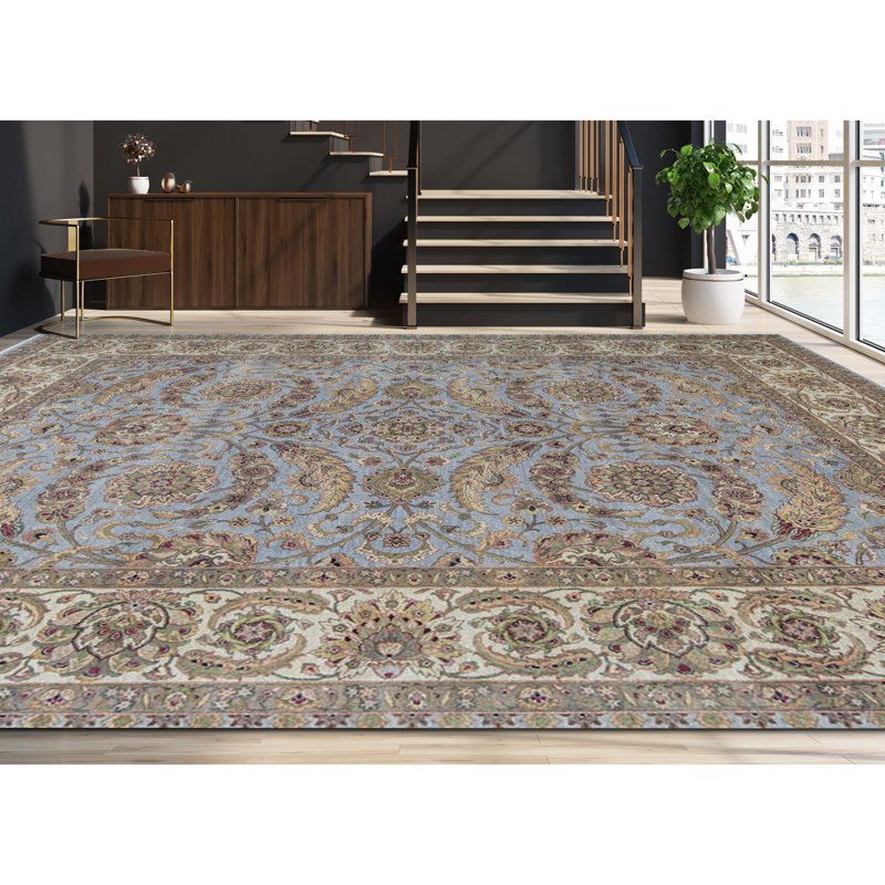 Mountain King Wool Oriental Area Rug, Rectangle 9' x 12'2"