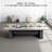 110.24" Rectangle Conference Table, Large Office Meeting Desk, Multi-Person Business Discussion Table