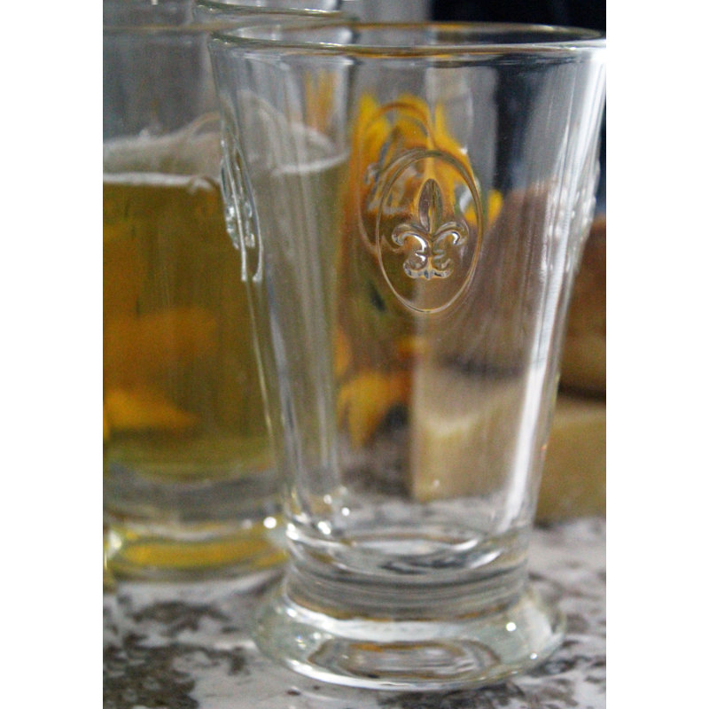 Fleur De Lys Whiskey Glass