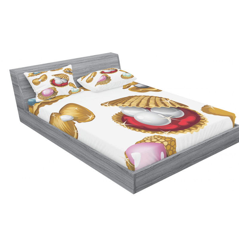 Microfiber Sheet Set, Full Sheet Set with Fitted Sheet
