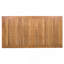Table de salle à manger de patio en bois d'acacia durable