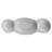Three Section Tray, Ceramic