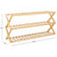 Rayonnage en bois massif de 38,7 po Maydelyn