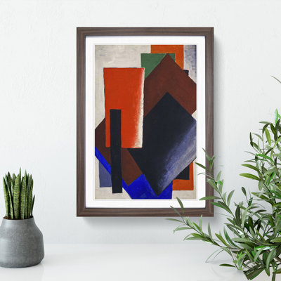 Composition Vol.10 by Lyubov Popova - Picture Frame Painting