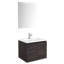 Ensemble de meuble-lavabo mural simple 23" avec miroir Jasso