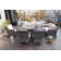 Aliaksey 8 - Person 70.9'' Long Dining Set with Mixed Beige&Gray Cushions