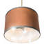Lustre tambour 4 lumières à abat-jour Cilindro