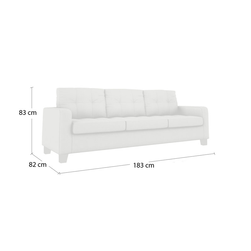 Northville 3 Seater Sofa, Beige