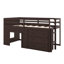 Lit mezzanine avec tiroirs et tablette-254036197