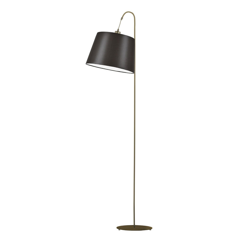 Salom 171cm Traditional Floor Lamp, Brown