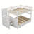 Kids Full Over Full Bunk Bed with Trundle with Drawers-745738784